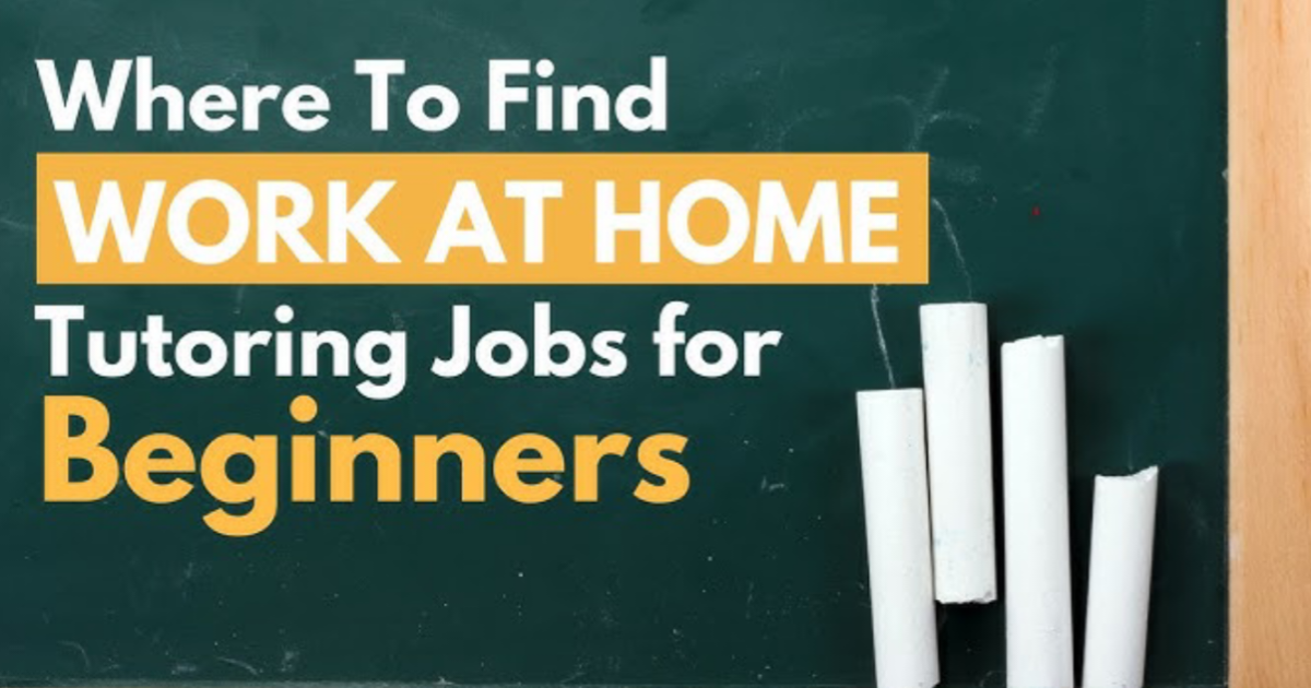 online tutoring jobs for teens
