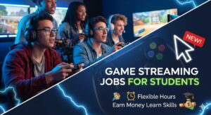 game streaming jobs for students